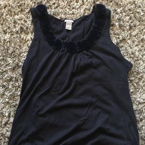 LOFT Tops - Navy Blue LOFT XL tank top LOFT Tops - Navy Blue LOFT XL tank top
